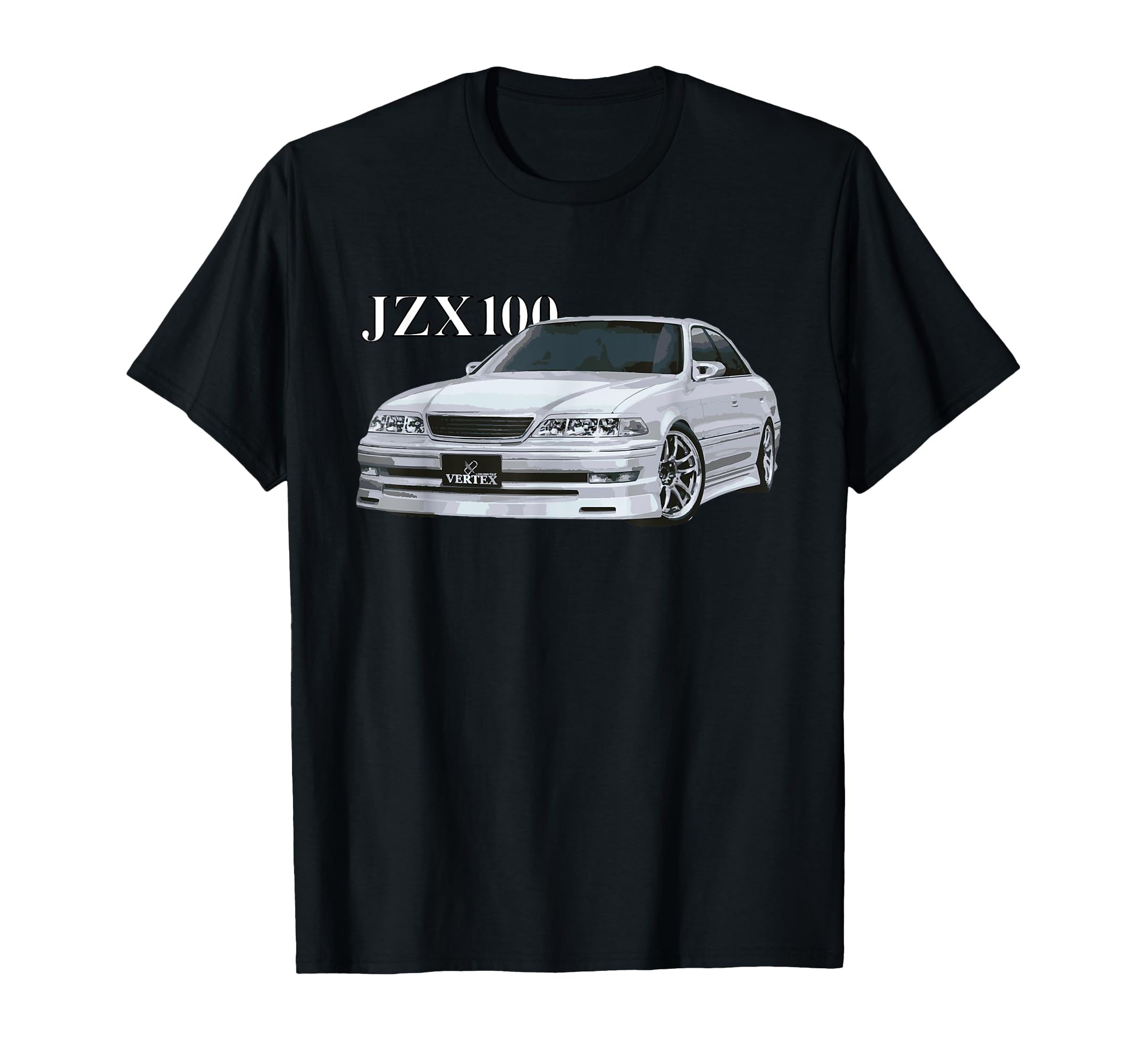 Amazon | JDM Car JZX100 ドリフトツアー V セダン 1JZ Tシャツ