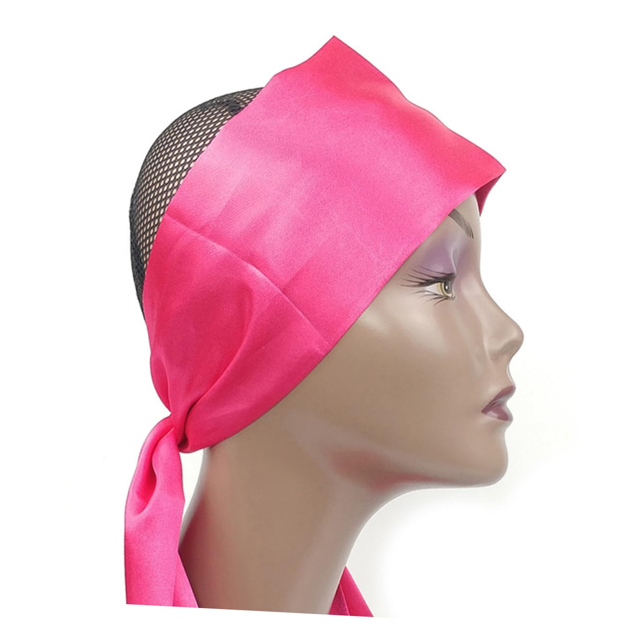 FRCOLOR 3 fasce per capelli da donna, con coda di cavallo, in raso, per donne e uomini