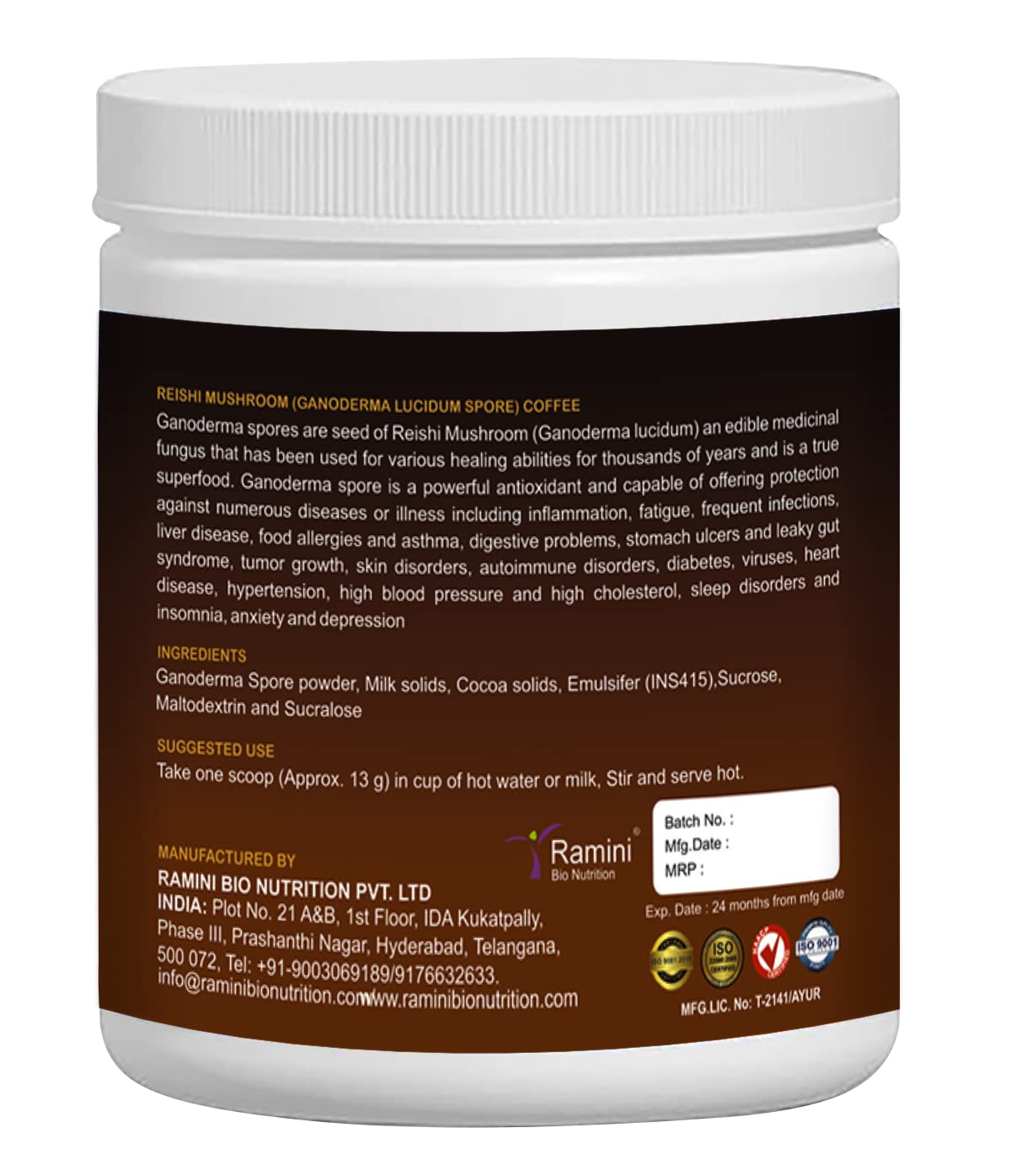 GANODERMA SPORE COFFEE 200 gms - Image 3 thumbnail