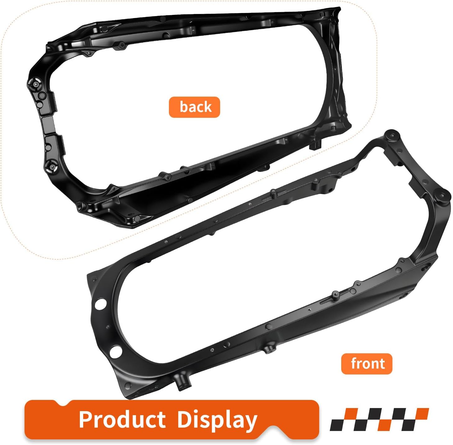 Heavy Duty Aluminum Black Sub Frame for Yamaha Raptor 700 700R YFM700 2006-2024 1S3-21190-08-00