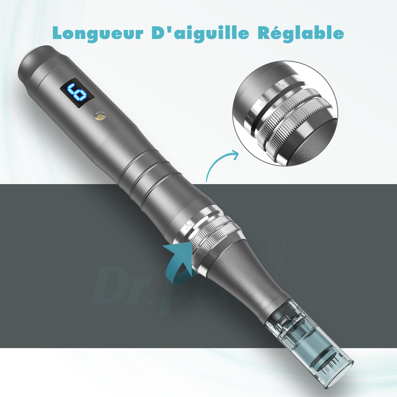 Dr. Pen Ultima M8 Stylo Microneedling Pen: Stylo Microneedling Sans Fil Pour Le Visage - 20 Cartouches De Remplacement
