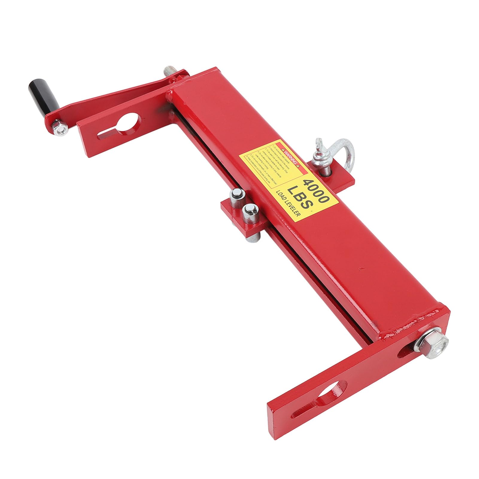 Azule del Motor, Accesorio de la Grúa de Tiendas, Nivelador de Carga de Motor de Hierro Ajustable de 4000 Lbs Rojo para la Caja de Cambios