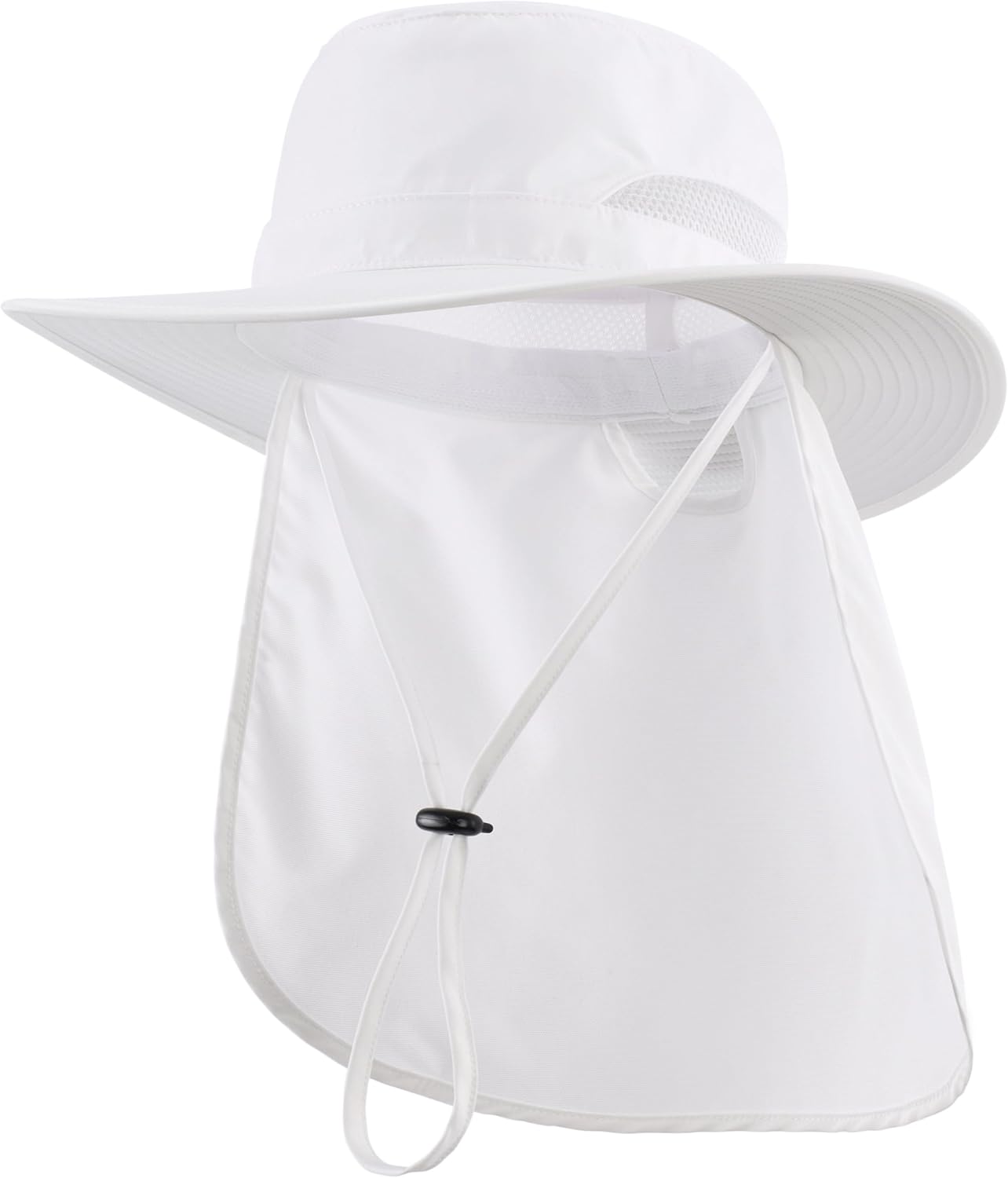 Connectyle UPF 50+ Wide Brim Sun Hat for Men Women UV Protection Fishing Hat with Neck Flap Outdoor Safari Bucket Hiking Hats