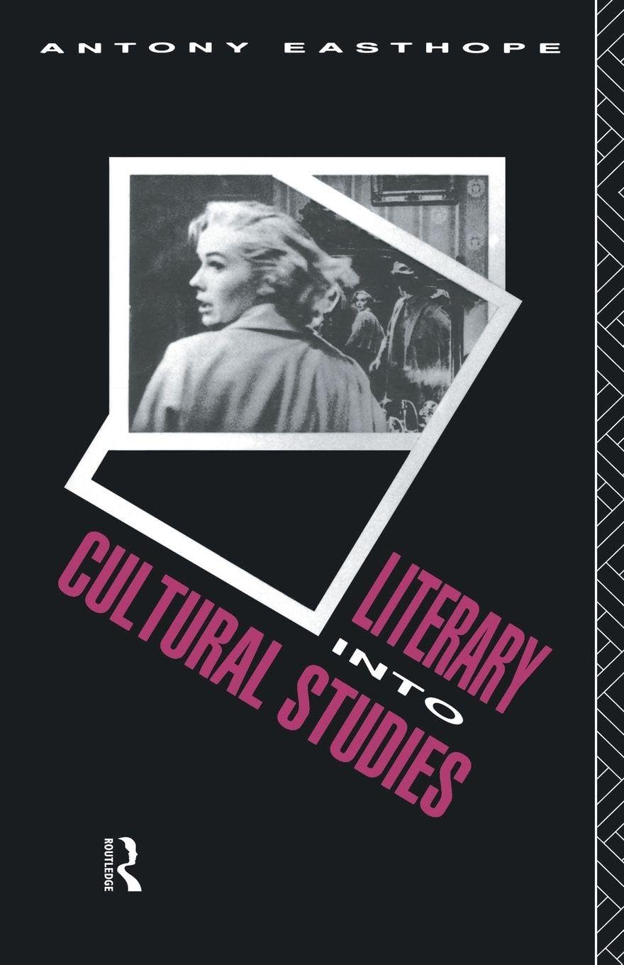Literary into Cultural Studies