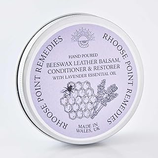 Beeswax Leather Conditioner Restorer & Polish 100ml with Lavender Essential Oil