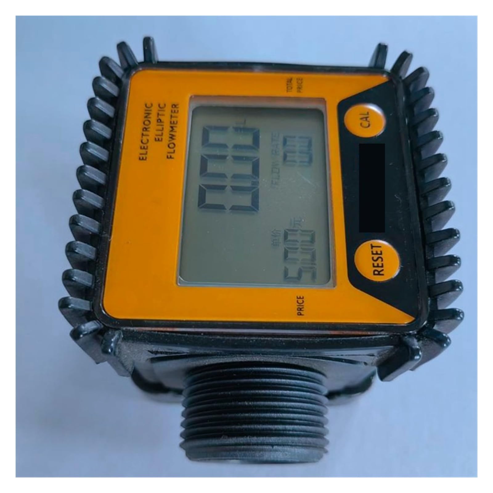 Caudalímetro con pantalla electrónica K28 for medir el caudal de urea del contador de metanol para riego(Nero)