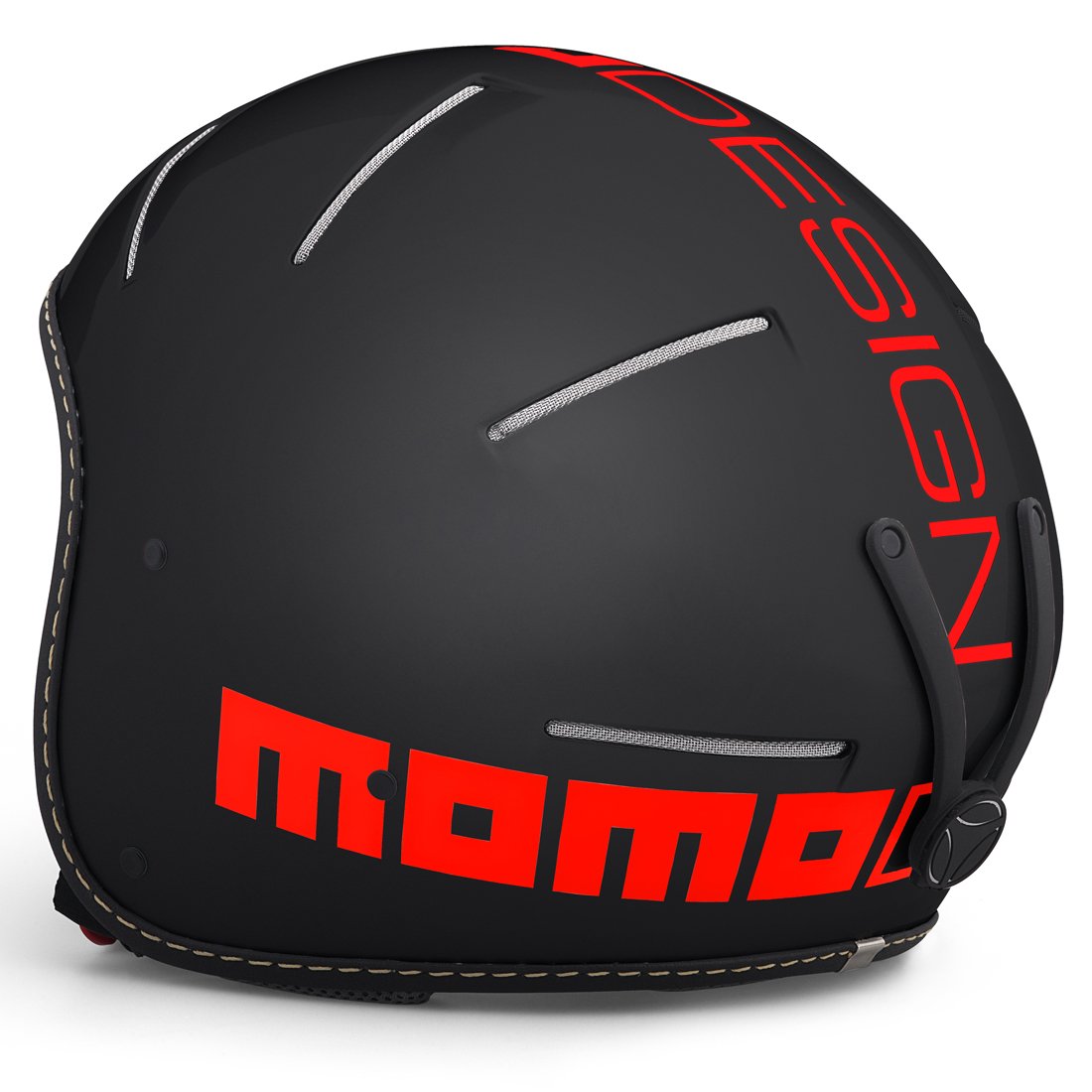 Amazon.co.jp: MOMO DESIGN VENOM BLACK FR/RED FL : Automotive