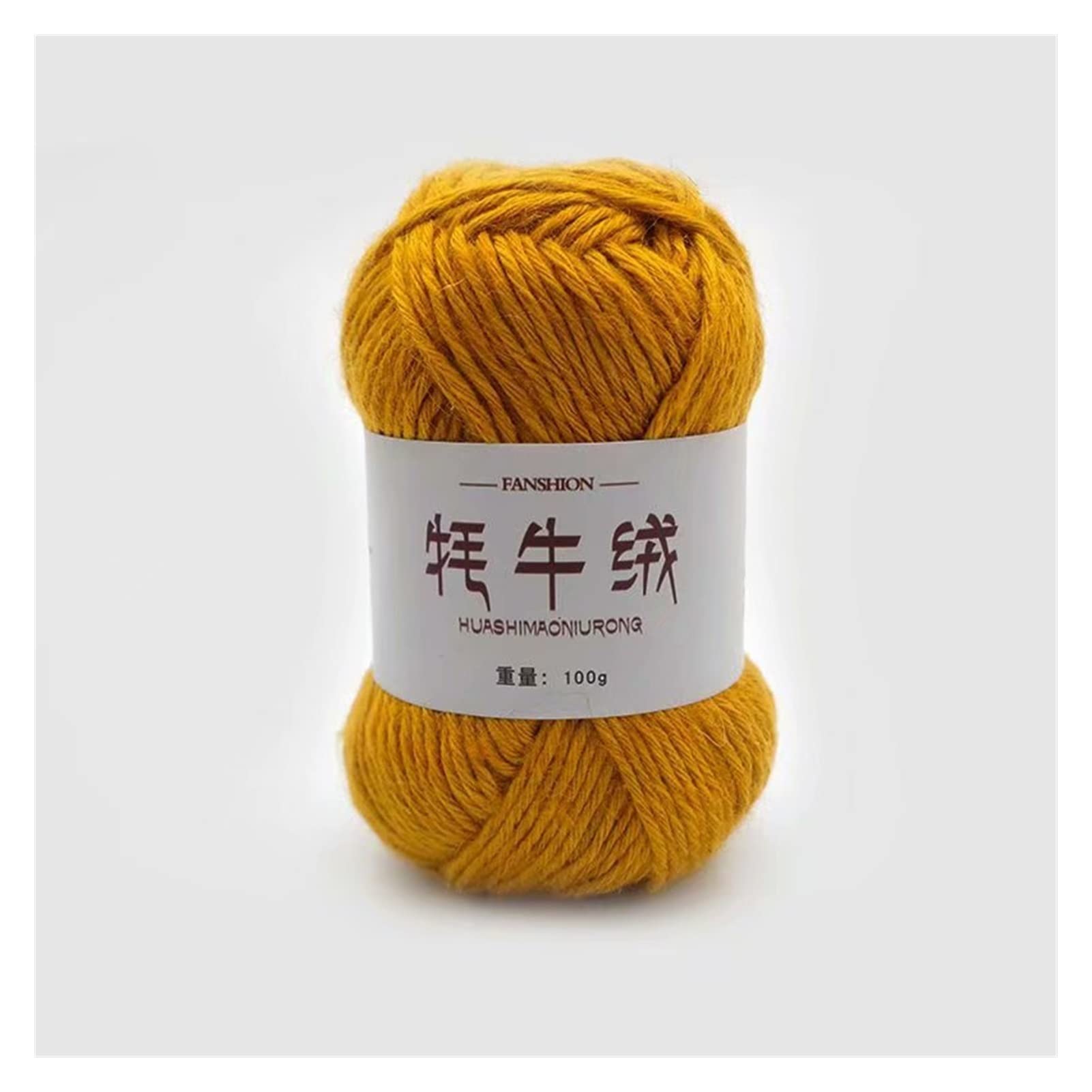 Echarpe de cheveux de 500g Yak, chapeau, aiguille, laine australienne, tricoté à la main et gros manteau gilet de laine chunky fils de laine fils de laine colorée (Color : 10 5 PCs)