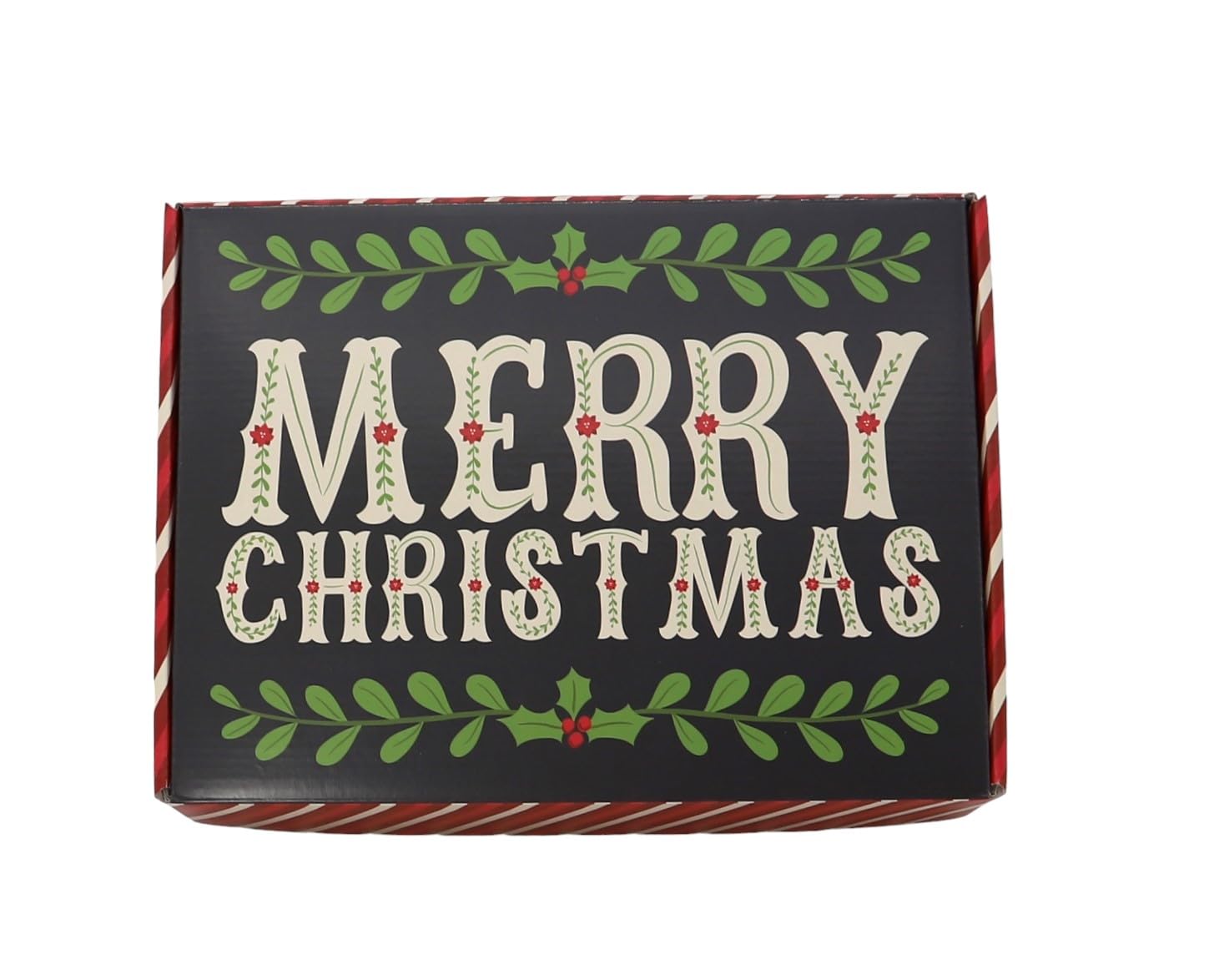 Gift Basket Village - Festive Christmas Care Package: Gourmet Wafers, Cookies, Popcorn, Chocolates, and More, Holiday Gift Box, Handcrafted in the USA