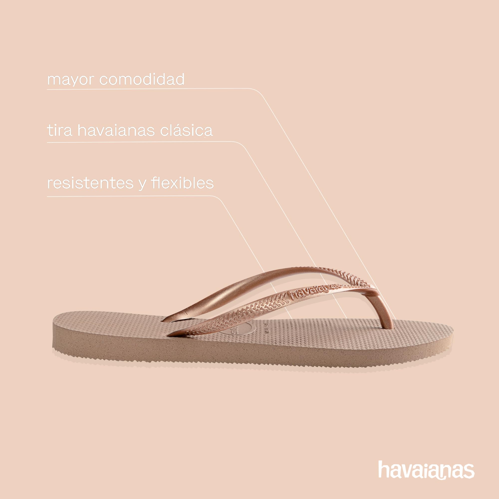 Havaianas Womens Slim Flip Flops