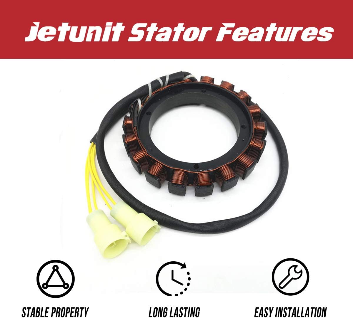 Stator for Suzuki DF200 DF225 DF250 DF300 HP Outboard (2004-2019) 32120-93J00