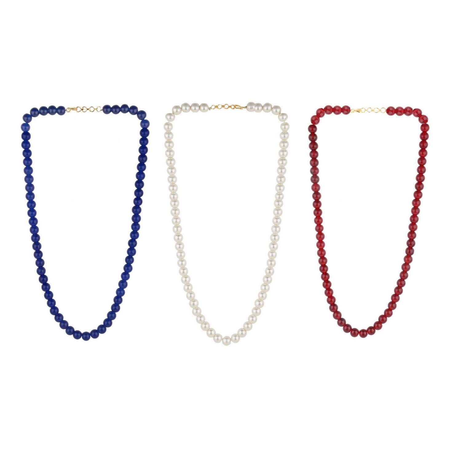 See full amazon price history chart for PANAASHE-RAJASTHANI Womens 8Mm Single Line Blue White Red Crystal Beads Necklace (N11) PANAASHE-RAJASTHANI Womens 8Mm Single Line Blue White Red Crystal Beads Necklace (N11) (B08FCLY4QC) Amazon Price History, Amazon Price Tracker