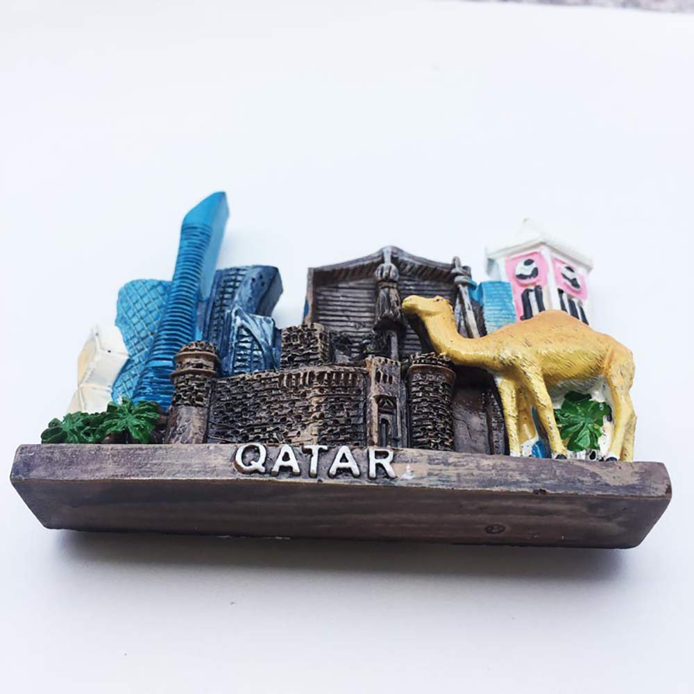 Magnete 3D per Frigorifero del Qatar, Souvenir di Viaggio