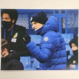 Thomas Tuchel signed Chelsea FC 11x14 photo #6 autograph (A) ~ Beckett BAS Holo - Autographed Soccer Photos