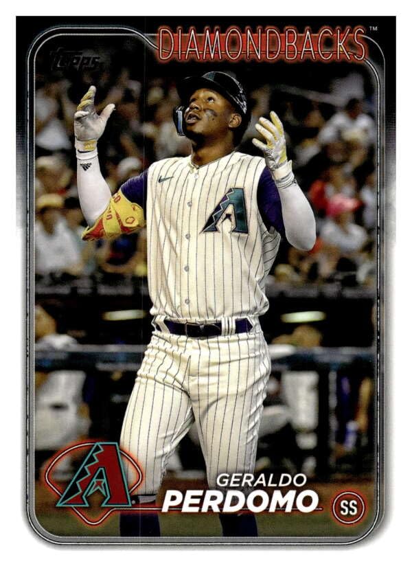Amazon.com: 2024 Topps #41 Geraldo Perdomo Arizona Diamondbacks