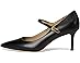 Lauren Ralph Lauren Lanette Metallic-Trim Mary Jane Pumps - Left View