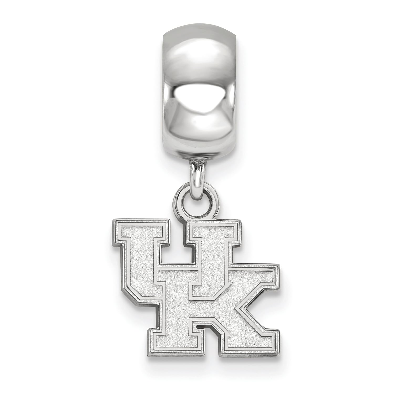 LogoArt Logo Art Sterling Silver Kentucky Wildcats XS Dangle Bead Charm