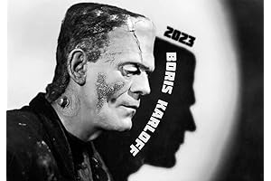 Retro Horror Wall Calendar 2024: Unearthly Scenes from Classic Films