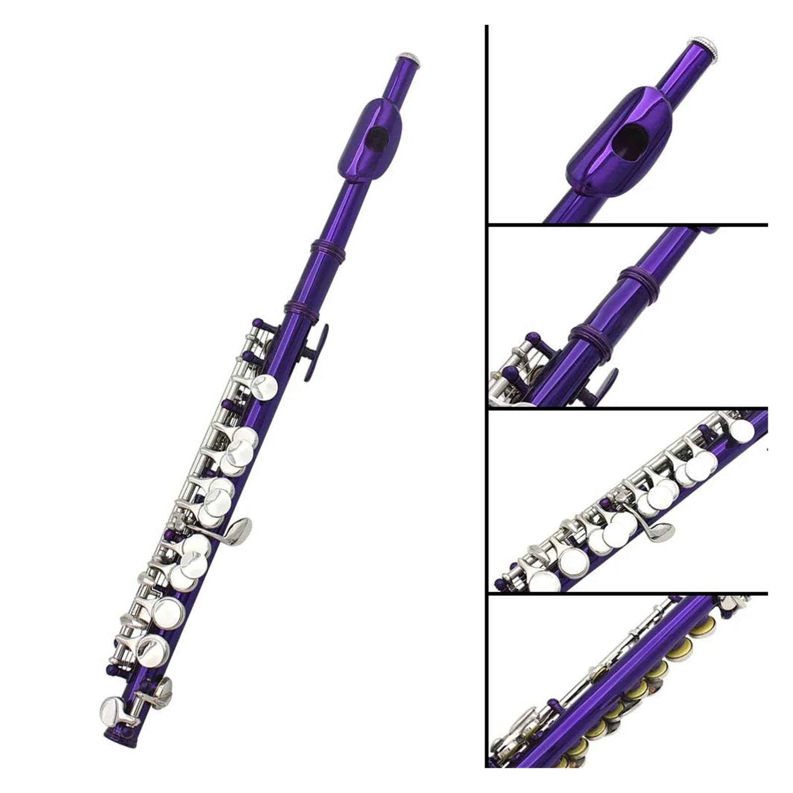 Flauto Traverso Flauto Piccolo Flauto in chiave C Strumenti professionali