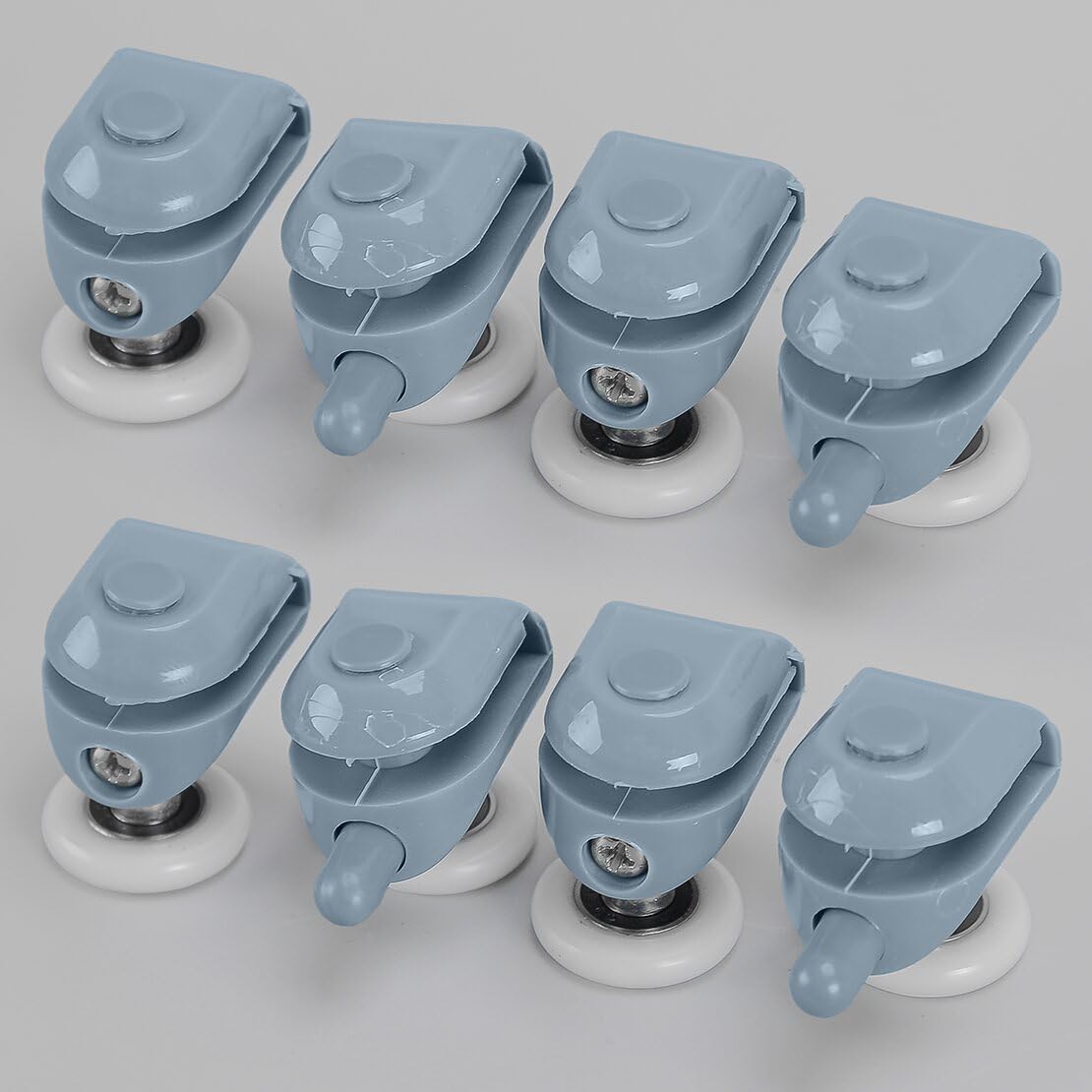 ciciTree 8pcs 25mm Single Shower Screen Door Rollers Runners Wheels Pulleys