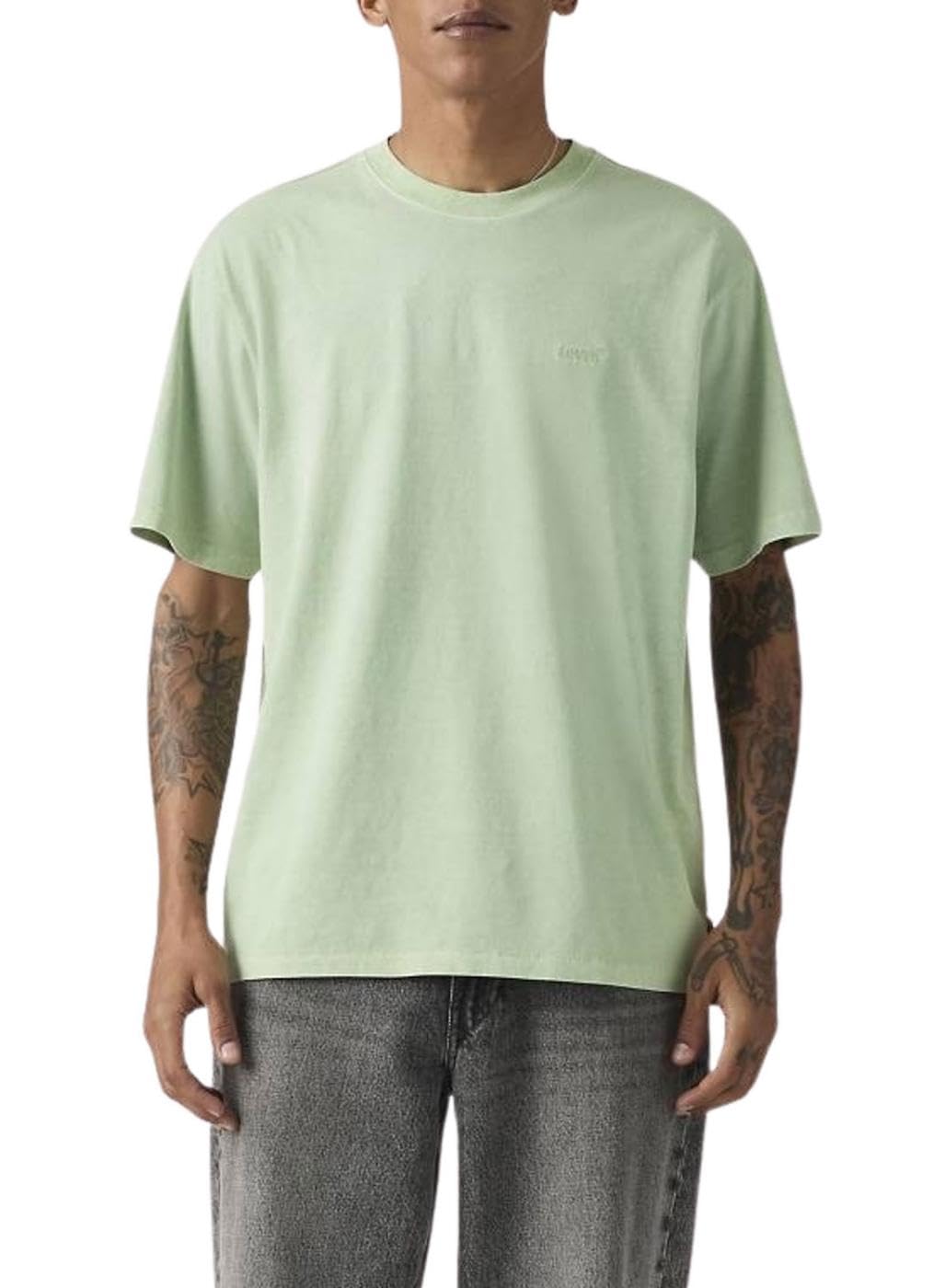 Levi's Men's Gart Dye Cameo Size Red Tab Vintage Tee
