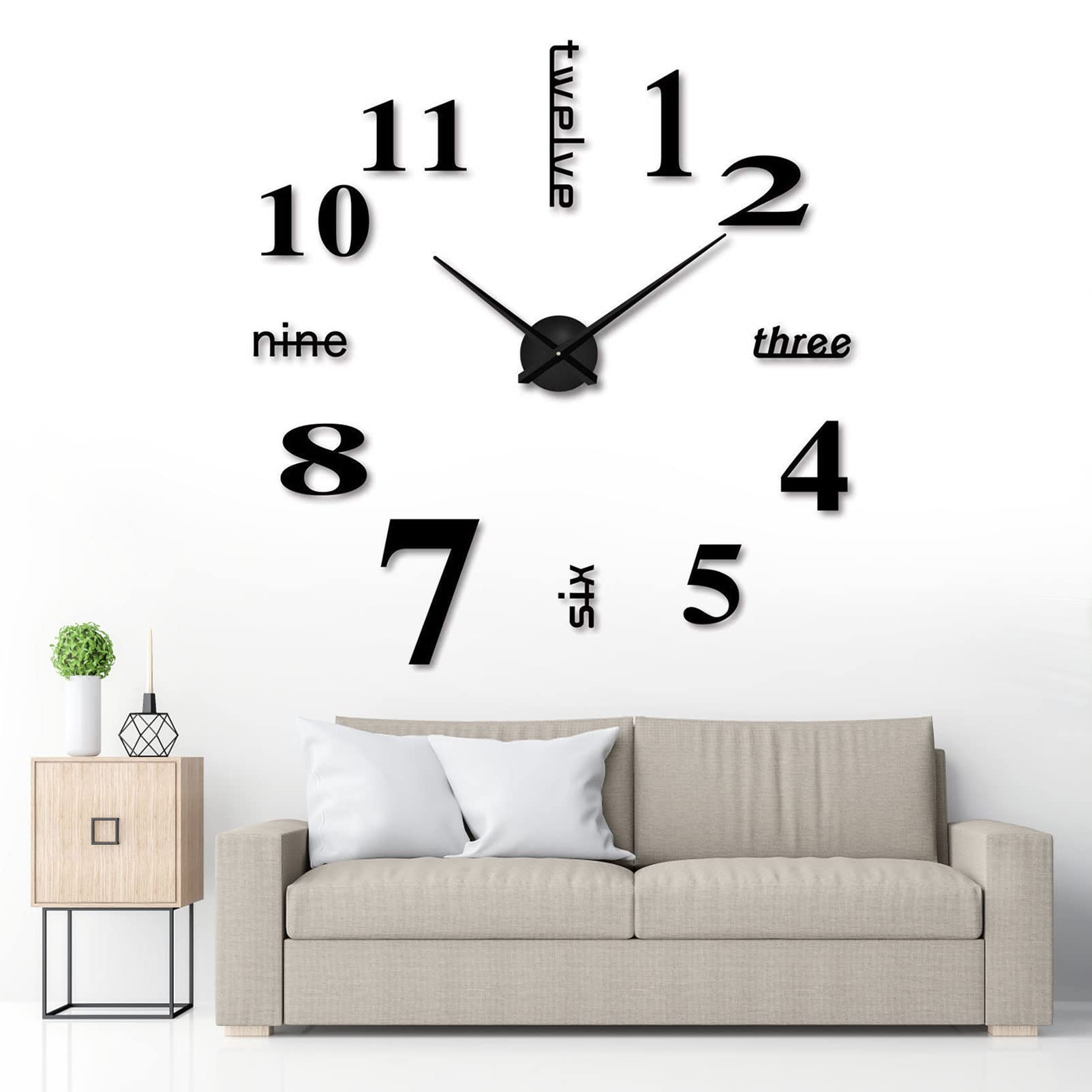 Tattoo-Design Wanduhr Aus Vinyl - Mit Tattoo-Maschinen-Motiv, Geräuschlosem Quarzwerk - Einzigartiges Geschenk Für Tattoo-Fans
