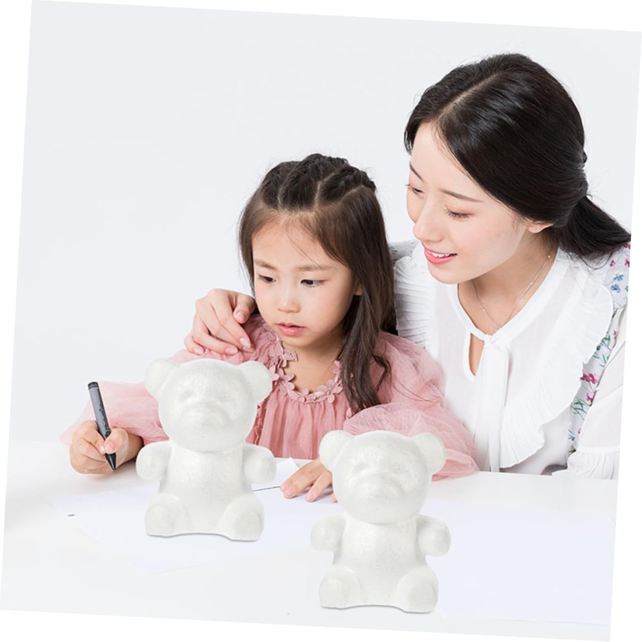 Tofficu Lot de 6 Moules Créatifs en Forme Dours Accessoires pour Jouets Et Décorations de Bureau pour Enfants