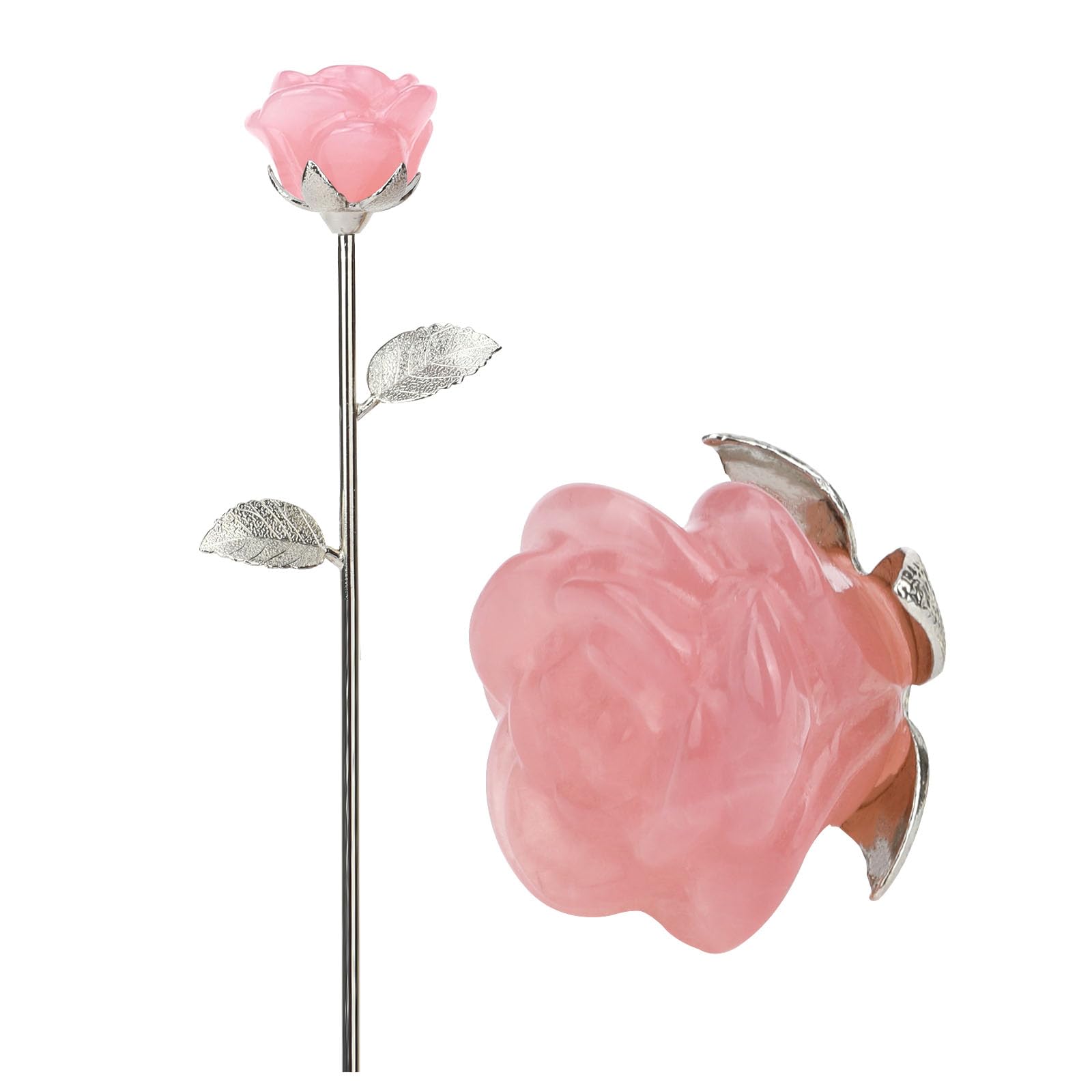 Amazon.com: ideayard Valentines Day Gifts for Her Rose Jade Flower
