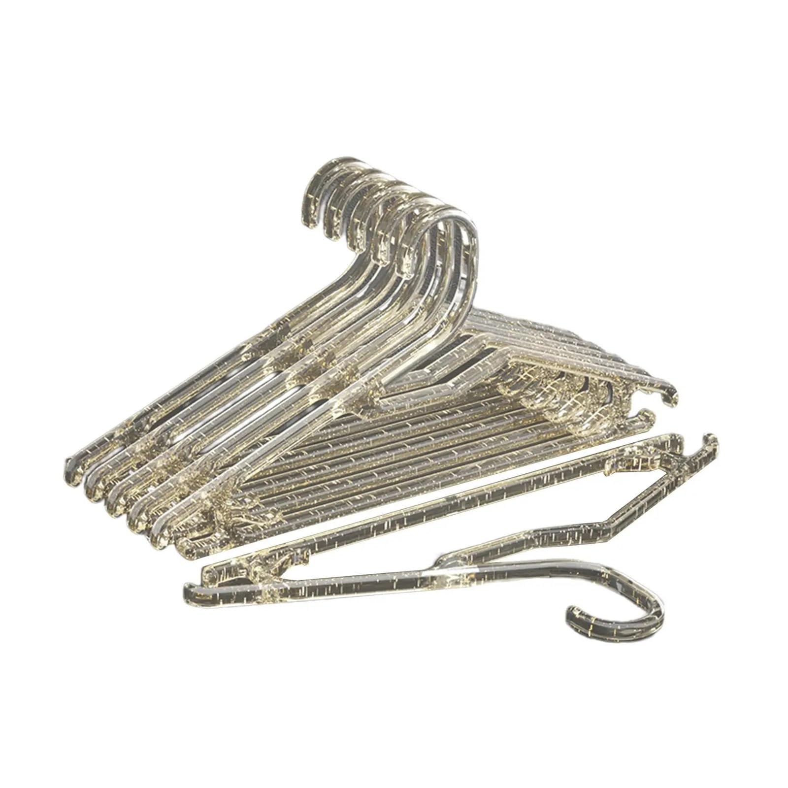 KFGISD, 6Pcs Clothing Hangers Nonslip Save Space Lightweight Clothes Hangers for Closet Bedroom Wardrobe Skirts Sweaters ，Hangers(Yellow)