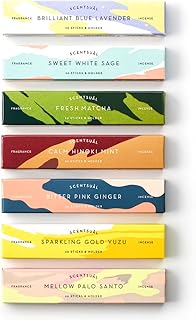 nippon kodo SCENTSUAL Incense Assortment of 7 fragrances - by Nippon Kodo Japanese Quality Incense Since 1575