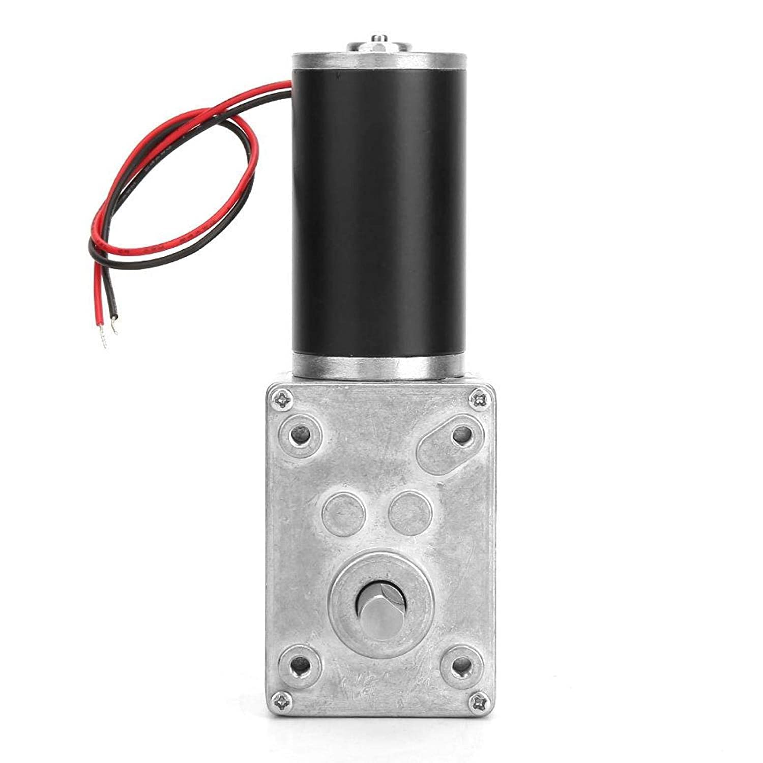 Motore a vite senza fine da 12 V, 10 giri/min, DC, 90 kg, 31 mm, alta torsione, autobloccante, mini turbina invertita, per robot fai da te, tavolo rotante, tenda