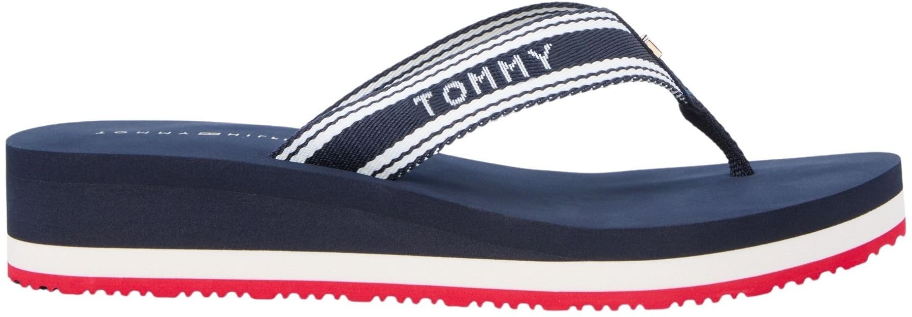 Tommy Hilfiger Th Flag Print Summer Sandal Fw0fw09195 ChanclasMujer
