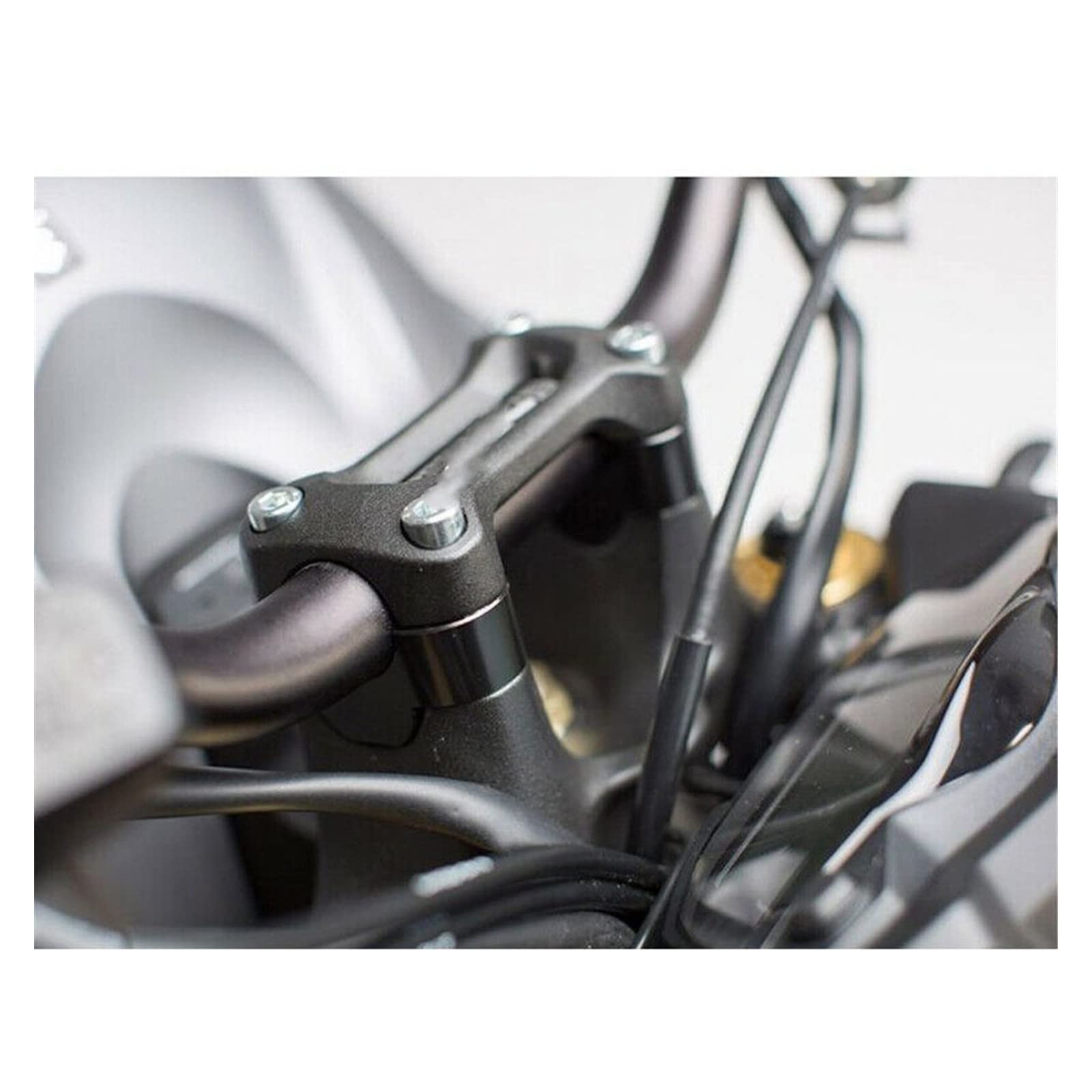 Pesos De Extremo De Manillar Para Honda NC700S, NC750S, NC700X, NC750X – Par De Aluminio Negro