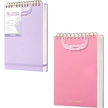 Yoment Top Spiral Notebook 240 Pages & Steno Notebook Top Spiral 300 Pages