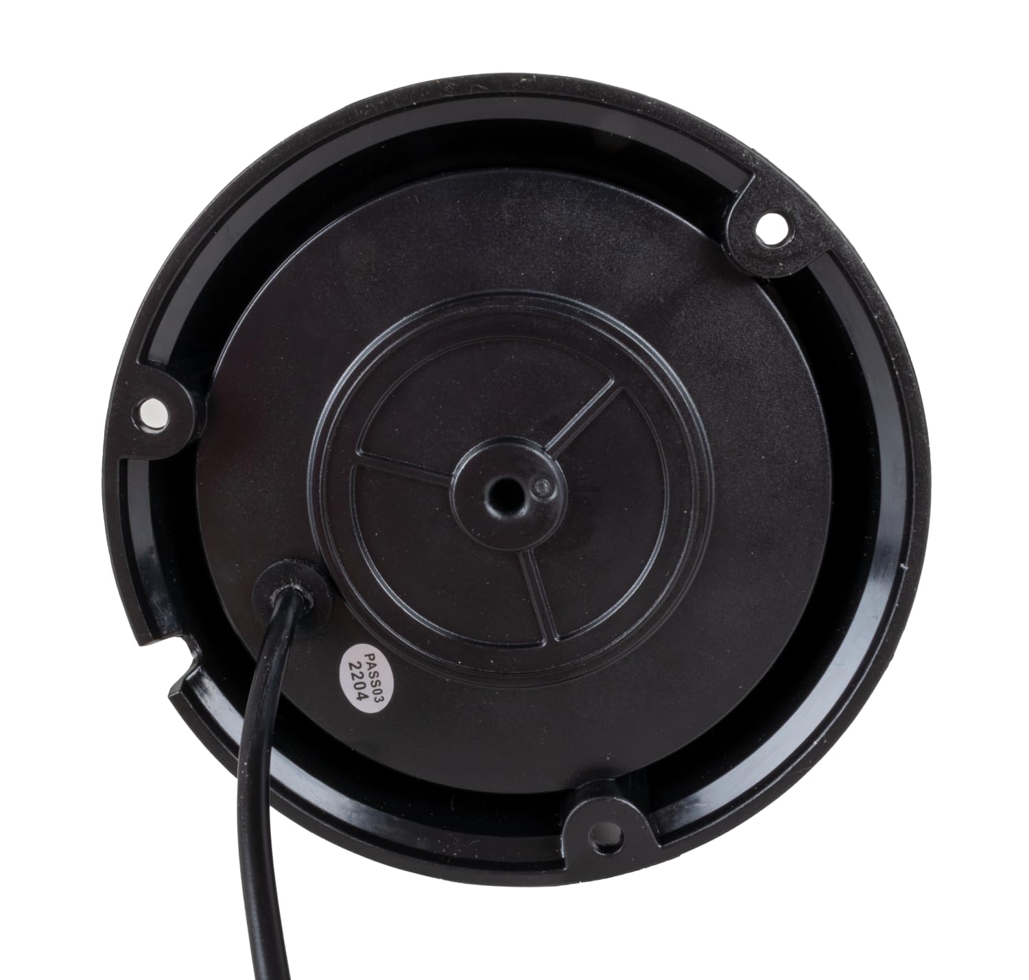 Ama Lampeggiante Alogeno per Trattori con Base Piana – 12 V, 55 W, Luce Rotazionale Arancione, Certificazioni ECE-R10 e ECE-R65, Grado di Protezione IP67