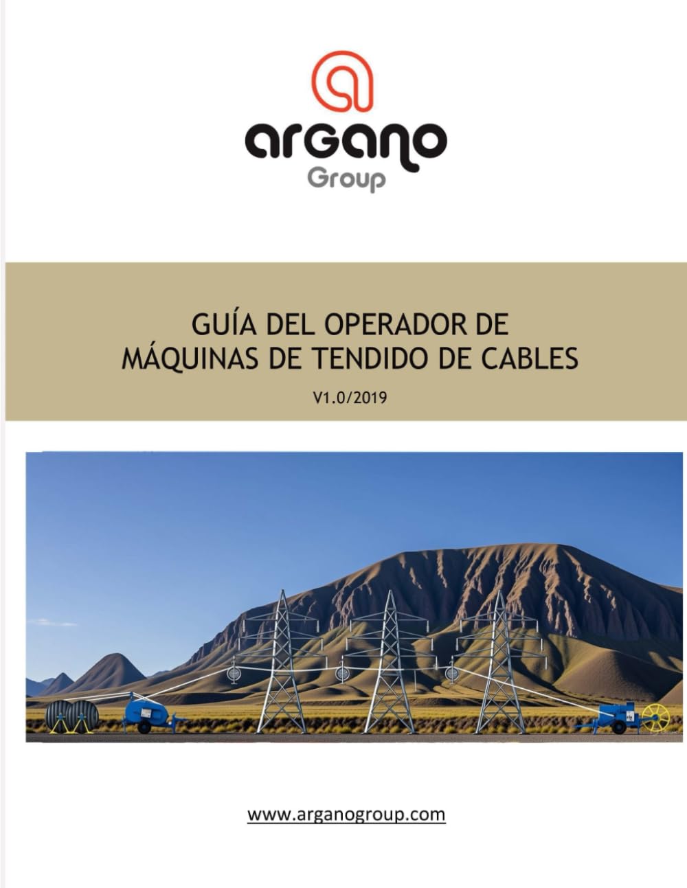 Manual del operador de máquinas de tendido de cables