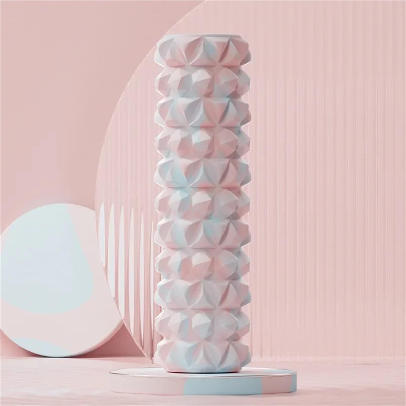 Columna del rollo lanzamiento miofascial de la yoga gimnasio masaje músculo rodillo espuma for los deportes Para Entrenamiento(Color2)