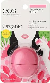 eos Smooth Lip Balm Sphere, Strawberry Sorbet...
