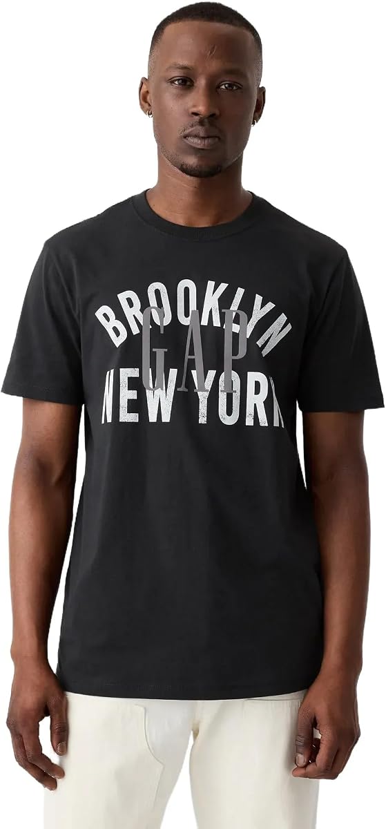 Gap Camiseta gráfica de Manga Corta para Hombre