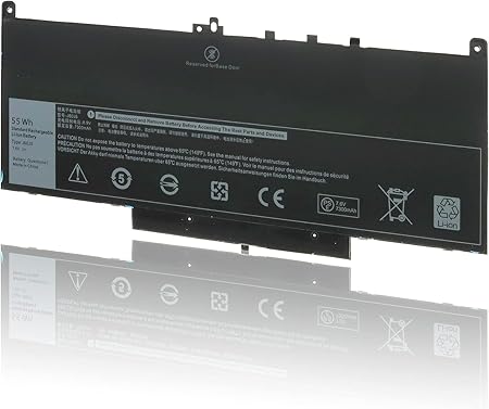 Wefly J60J5 Laptop Battery Compatible for Dell Latitude E7270 E7470 Replacement R1V85 MC34Y 242WD PDNM2 WYWJ2 451-BBSX 451-BBSY 451-BBSU Laptop Battery