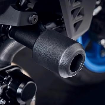 Motorcycle frame anti-collision pad, engine housing slider protector, suitable for Suzuki GSX-8S, GSX-8T, and GSX-8TT. (black)