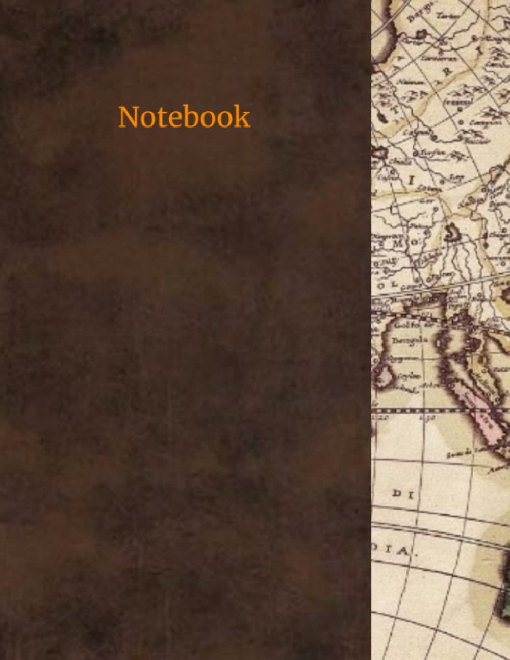 Old world dark brown leather: Composition notebook college ruled: 110 pages in 8.5x11 college-ruled composition notebook