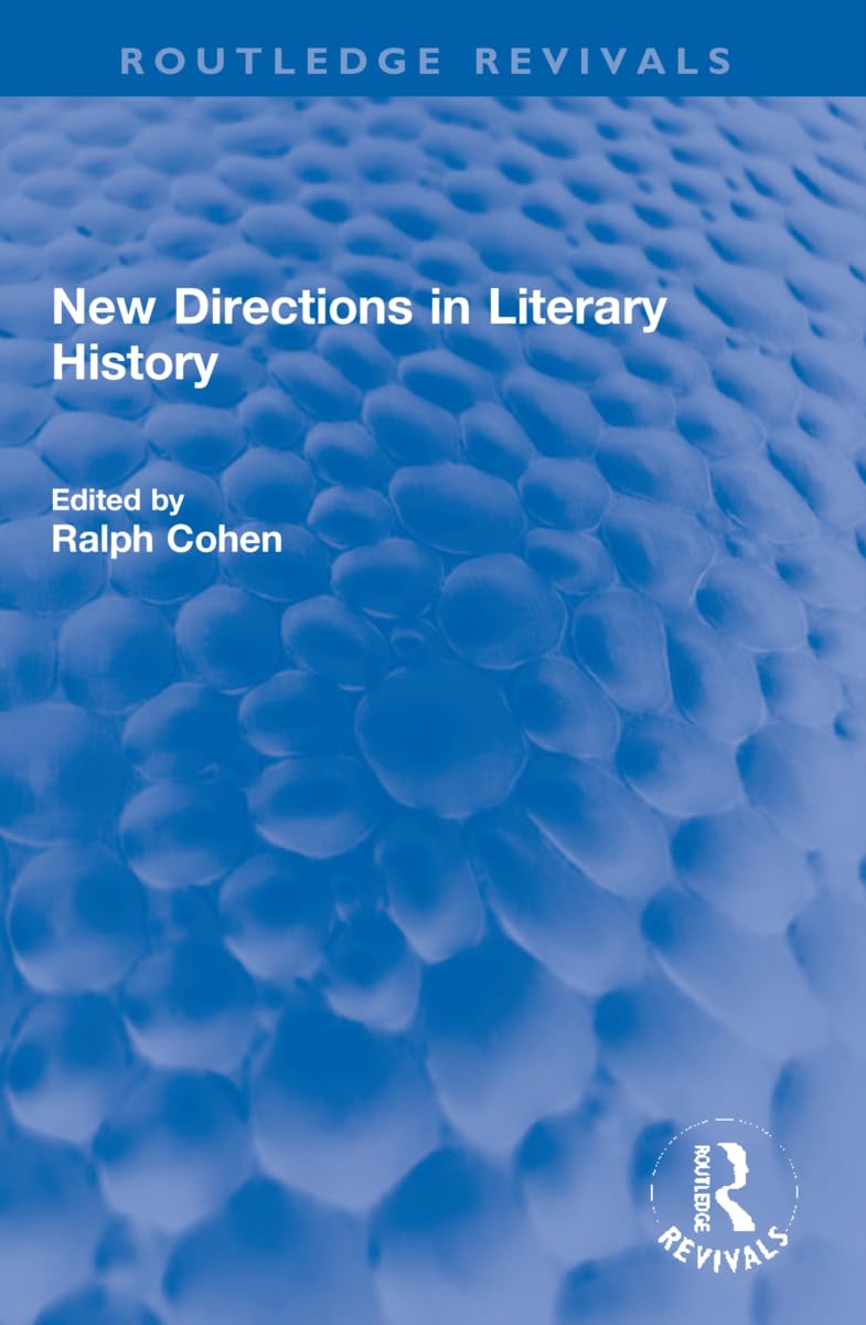 New Directions in Literary History (Routledge Revivals)