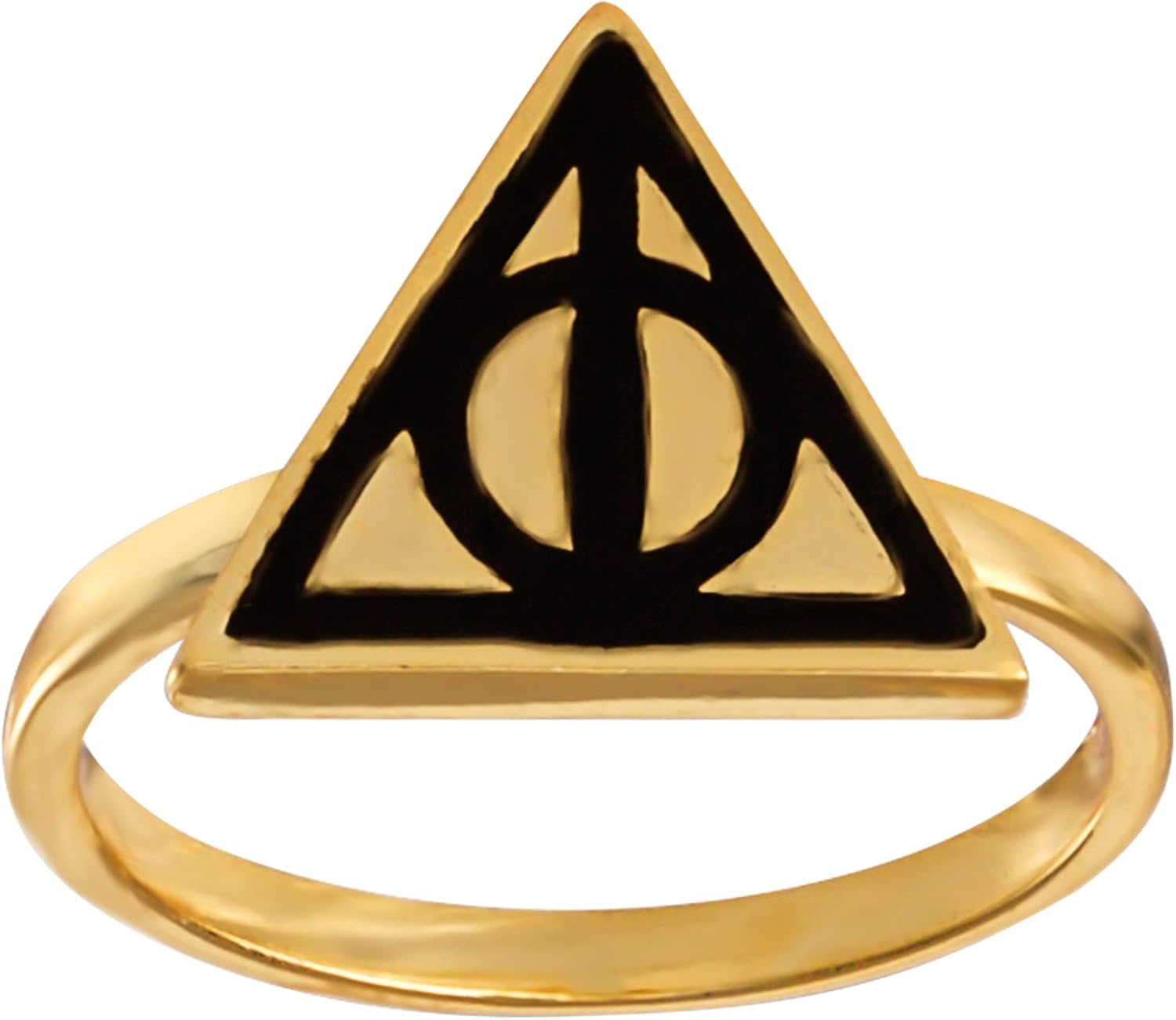 ハリーポッターリング ハリーズグラス いたずら管理 死の秘宝 ゴールデンスニッチリングデザイン ゴールドメッキ シルバーメッキ, 6