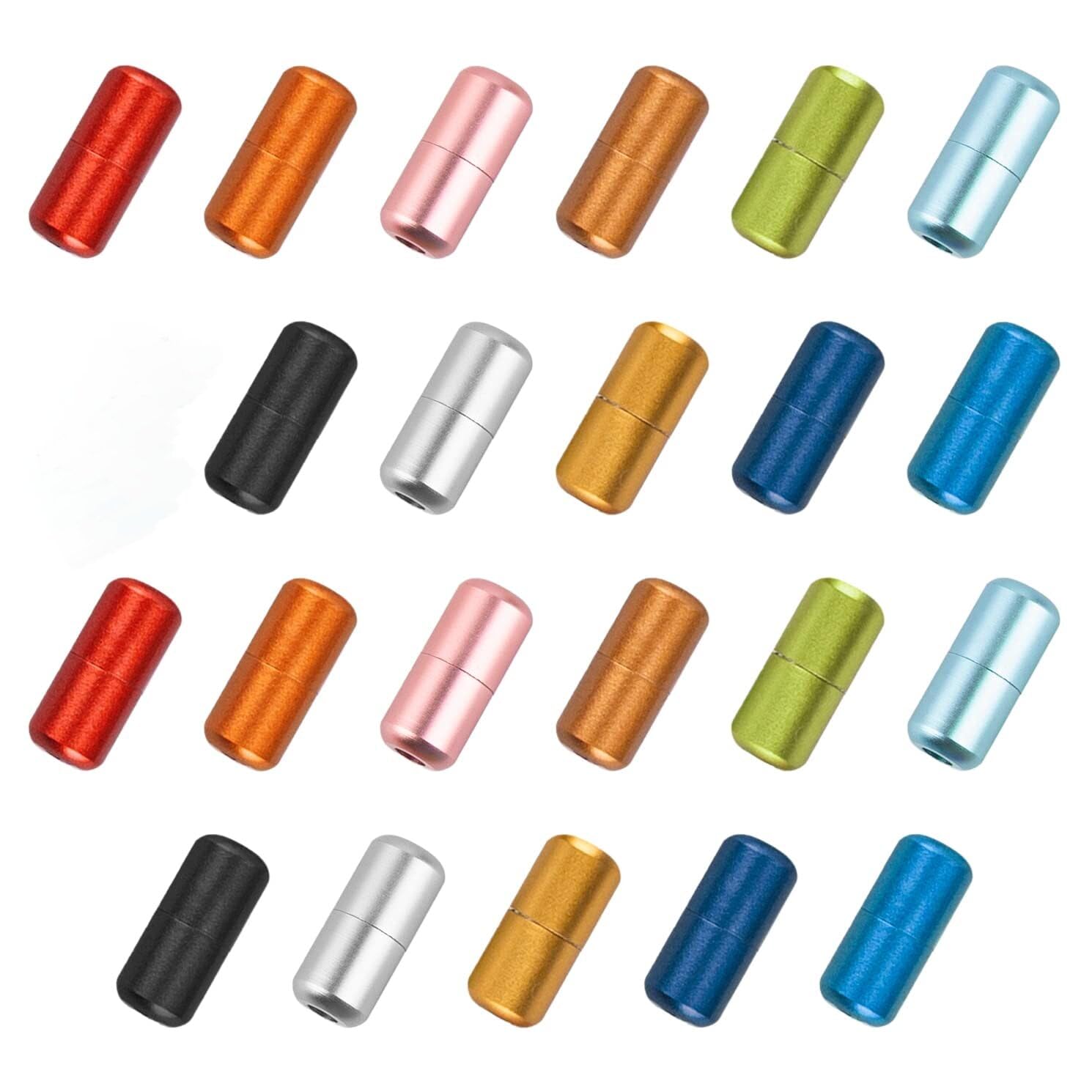 Shoelace Buckle Lock for No Tie Shoelaces Metal Lock Buckles Tip Ends for Sneaker Shoelaces