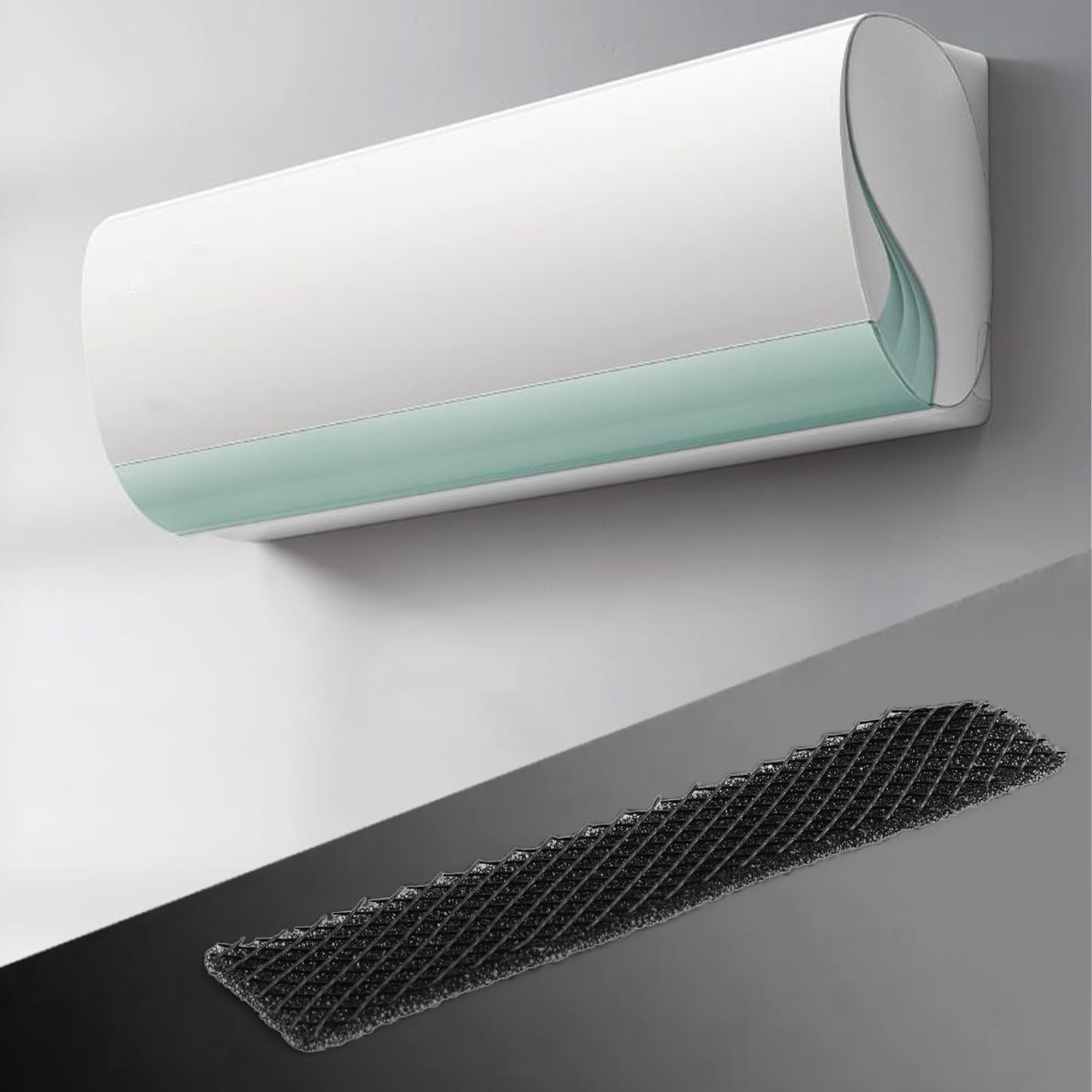 Lot de 5 filtres de rechange pour climatiseur, filtre en coton à trois niveaux pour for , 215 x 50 mm Lot de 5 filtres de rechange pour climatiseur, filtre en coton à trois niveaux pour for , 215 x 50 mm