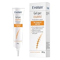 Evolsin - Gel silicone per cicatrici per bambini e adulti - Crema che riduce la visibilità