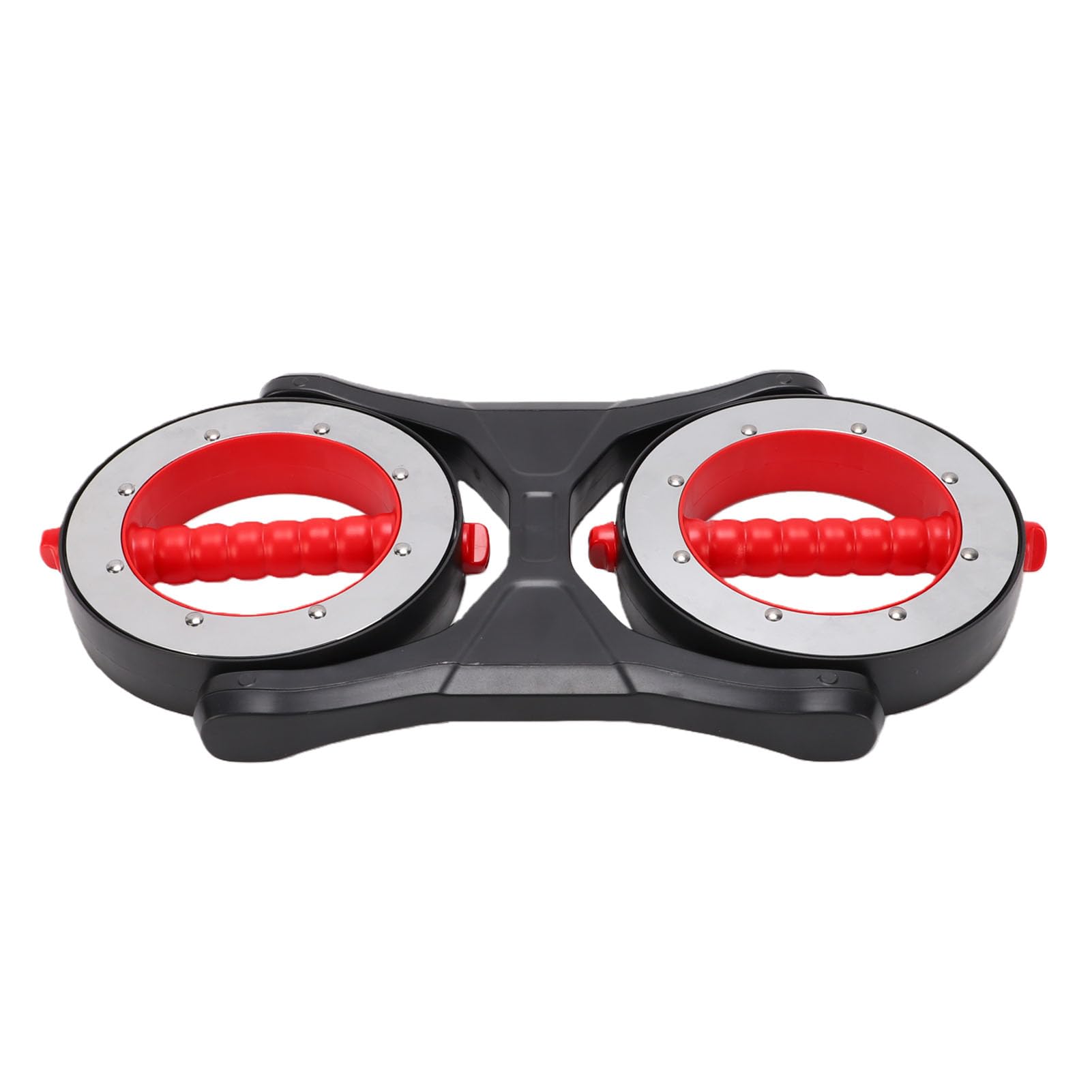 Karlak Verstellbarer, Drehbarer Unterarmtrainer mit Sanfter 360°-Drehung für Oberkörpertraining, Ergonomischer, Rutschfester Griff, Metallkonstruktion, 1 Einheit