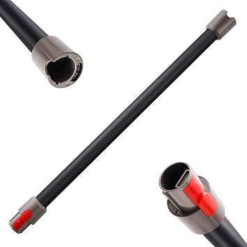 Replacement Wand Tube for Dyson Stick V15 V11 V10 V8 V7 Vacuum Parts, Extension Vacuum Replacement Parts, 28.7 In Black