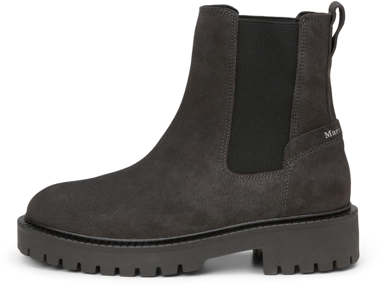 Marc OߴPolo Damen Chelsea Boots aus Leder mit Profilsohle